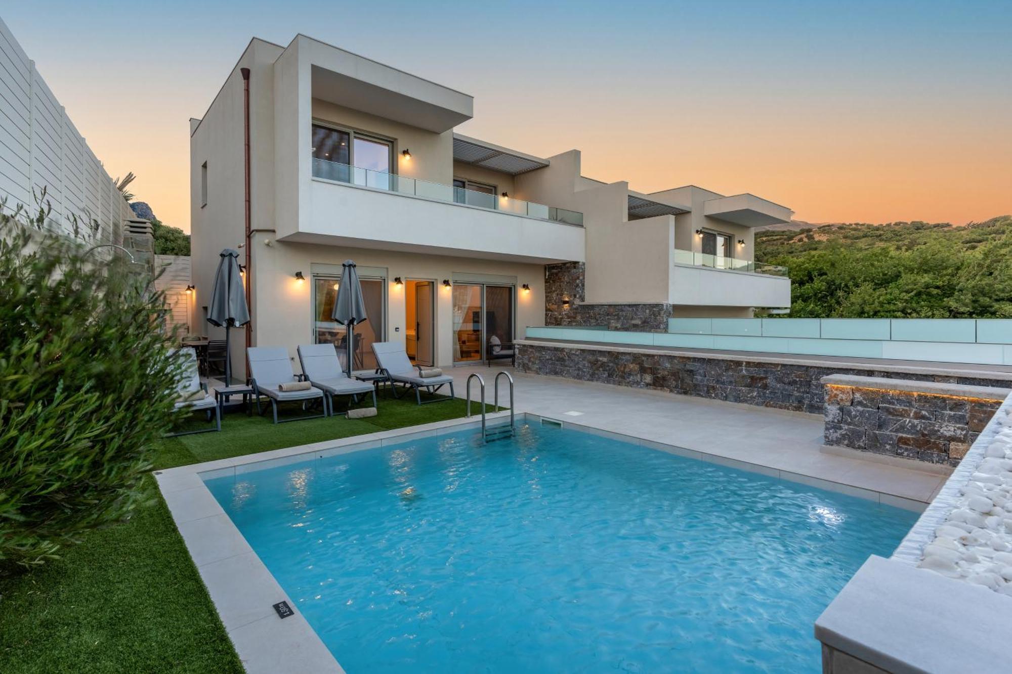 Nemesis Villas Plakiás Exterior foto