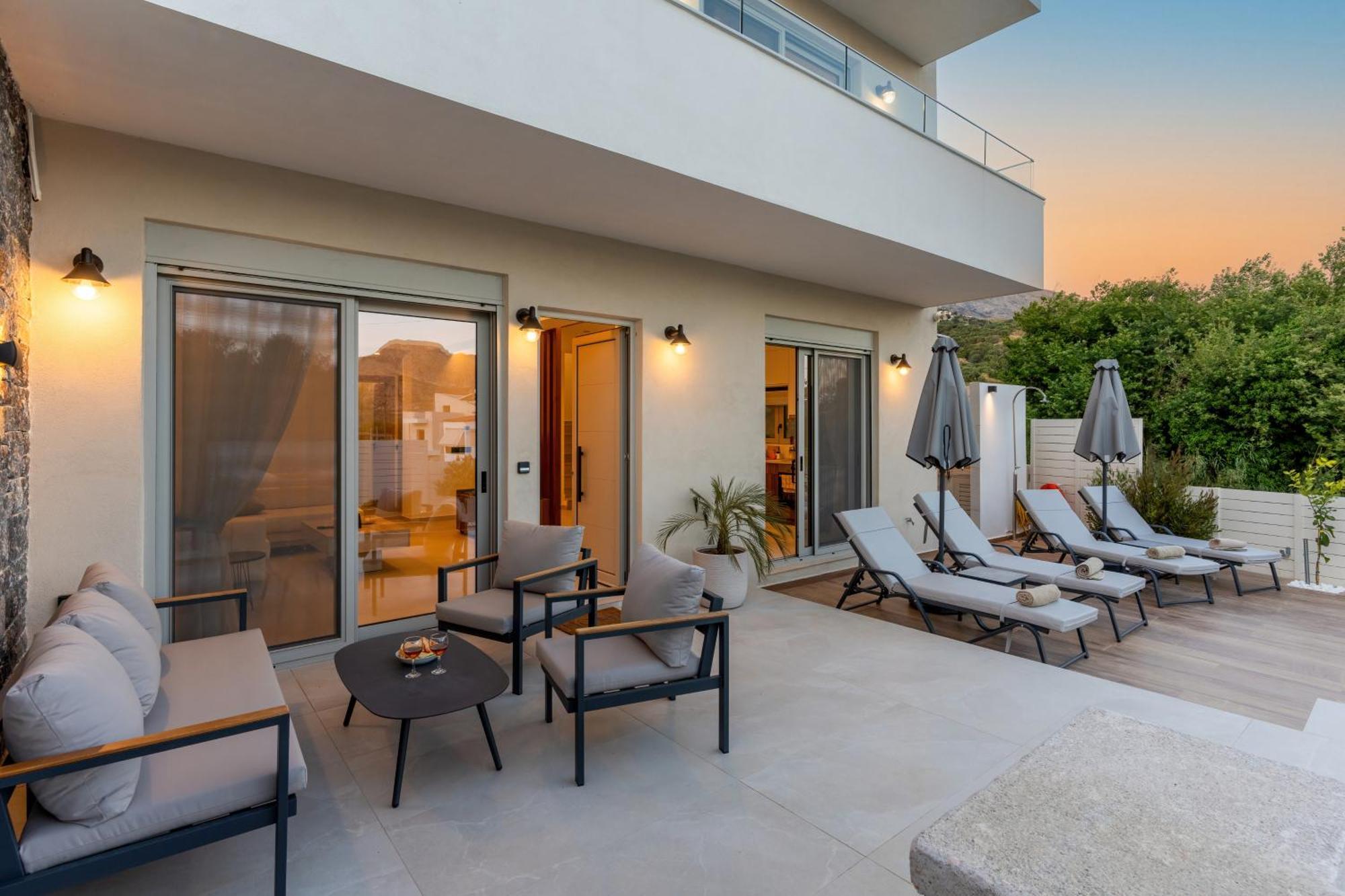Nemesis Villas Plakiás Exterior foto