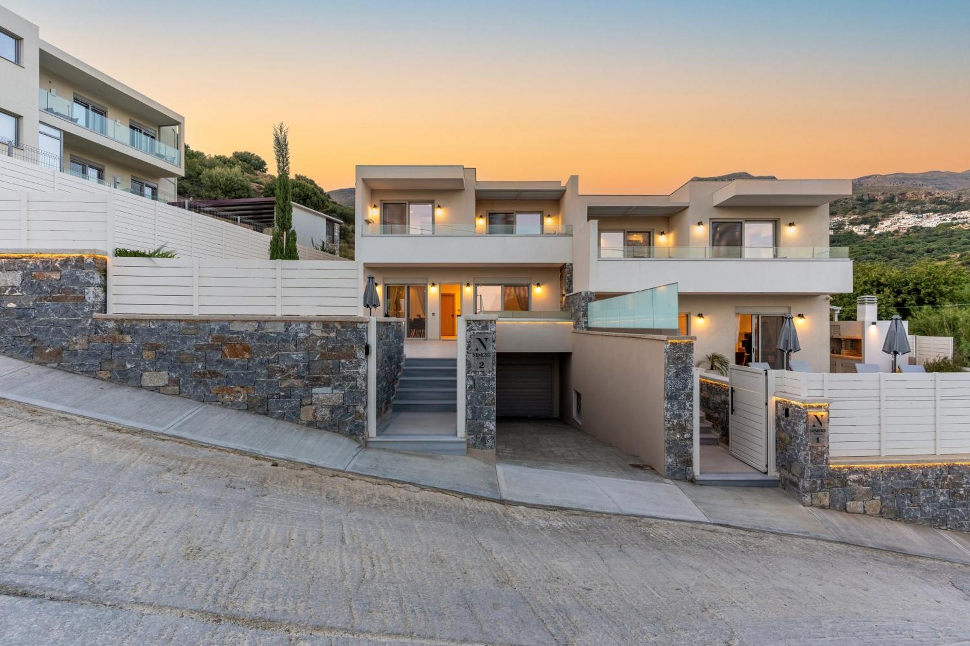 Nemesis Villas Plakiás Exterior foto