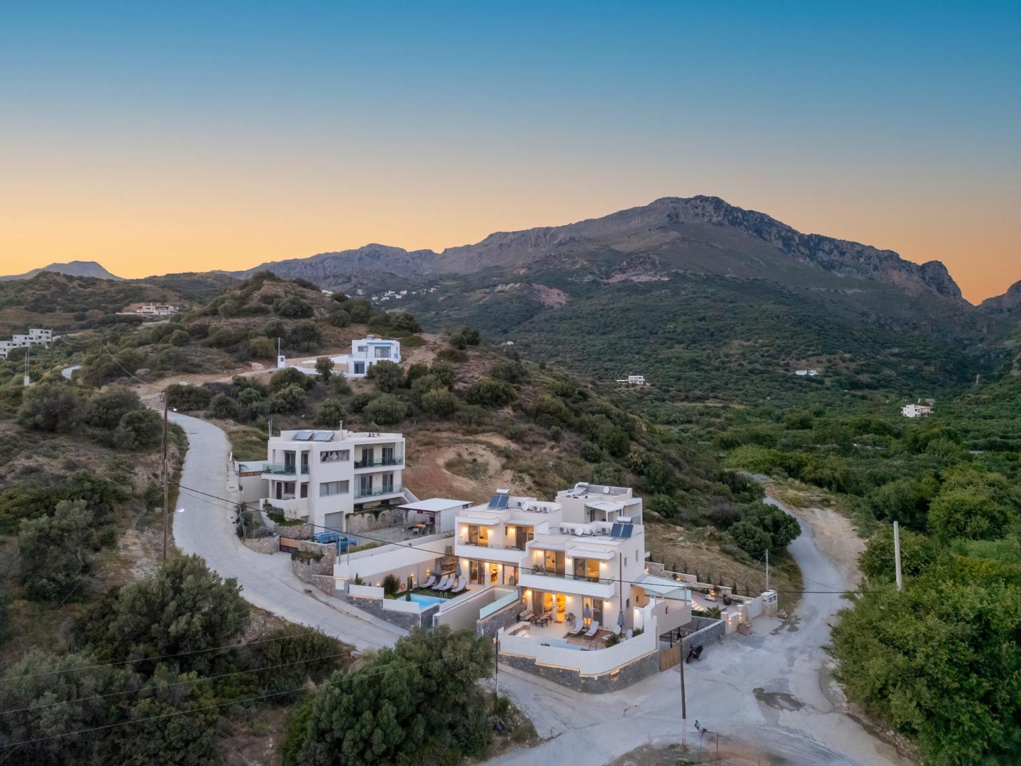 Nemesis Villas Plakiás Exterior foto